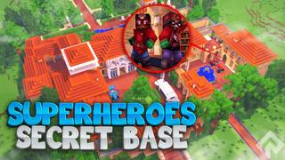 Thumbnail of the Minecraft Bedrock Marketplace product Superheroes Secret Base created by RareLoot.