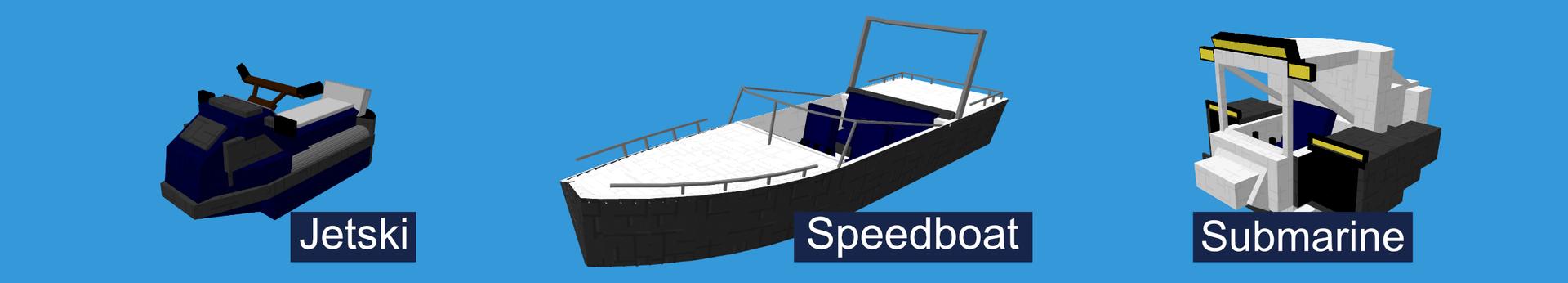 Panorama of the Minecraft Bedrock Marketplace product Superyacht created by RareLoot.