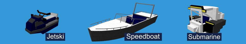 Panorama of the Minecraft Bedrock Marketplace product Superyacht created by RareLoot.
