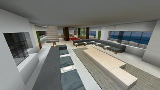 Screenshot of the Minecraft Bedrock Marketplace product Superyacht created by RareLoot.