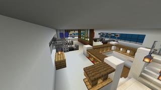 Screenshot of the Minecraft Bedrock Marketplace product Superyacht created by RareLoot.