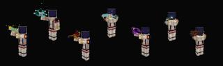 Panorama of the Minecraft Bedrock Marketplace product Supreme Weapons created by RareLoot.