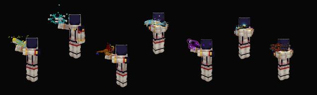 Panorama of the Minecraft Bedrock Marketplace product Supreme Weapons created by RareLoot.