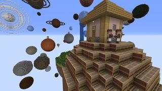 Screenshot of the Minecraft Bedrock Marketplace product Surreal Skyblock Chapter 4 created by RareLoot.