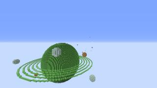 Screenshot of the Minecraft Bedrock Marketplace product Surreal Skyblock Chapter 4 created by RareLoot.