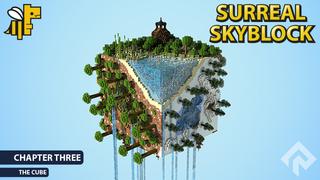 Thumbnail of the Minecraft Bedrock Marketplace product Surreal Skyblock Chapitre 3 created by RareLoot.