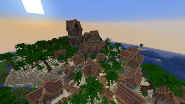Screenshot of the Minecraft Bedrock Marketplace product Survival Village created by RareLoot.