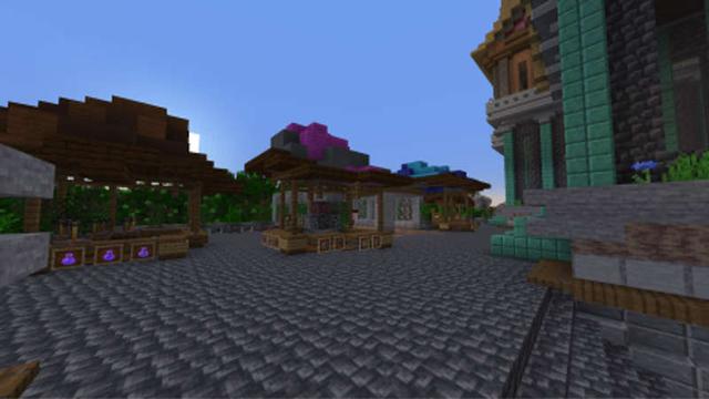 Screenshot of the Minecraft Bedrock Marketplace product Survival Village created by RareLoot.