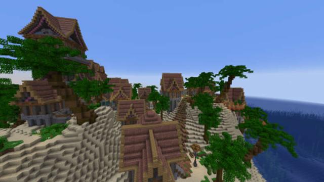 Screenshot of the Minecraft Bedrock Marketplace product Survival Village created by RareLoot.