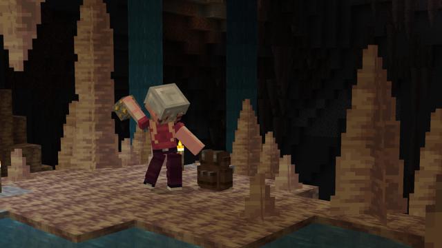 Screenshot of the Minecraft Bedrock Marketplace product Survival Add-On created by RareLoot.