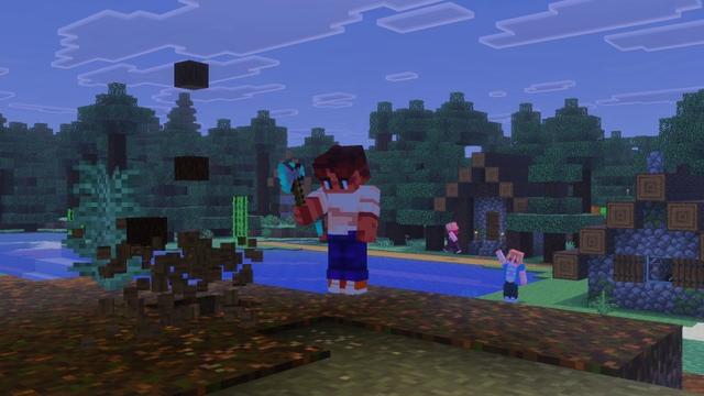 Screenshot of the Minecraft Bedrock Marketplace product Survival Add-On created by RareLoot.