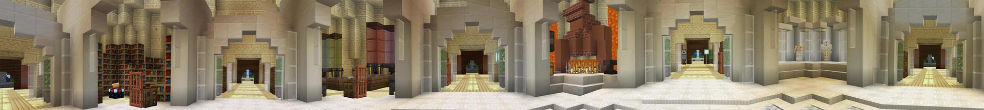Panorama of the Minecraft Bedrock Marketplace product Taj Mahal created by RareLoot.