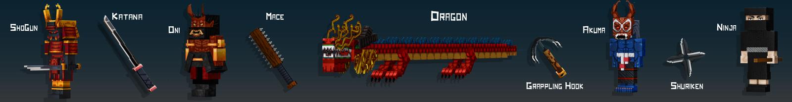 Panorama of the Minecraft Bedrock Marketplace product Tales of Kyoshi created by RareLoot.