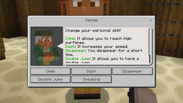 Screenshot of the Minecraft Bedrock Marketplace product Tales of Kyoshi created by RareLoot.