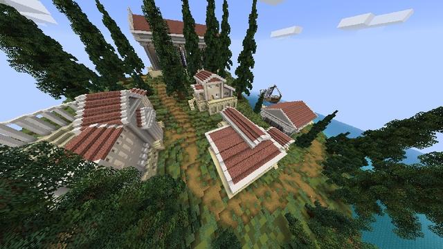 Screenshot of the Minecraft Bedrock Marketplace product Temple of Scylla created by RareLoot.