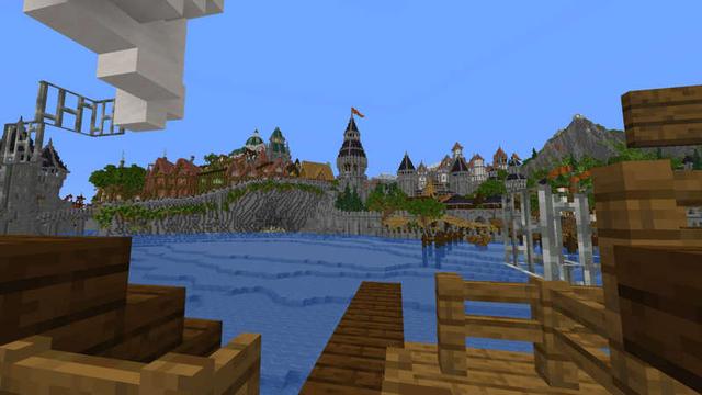 Screenshot of the Minecraft Bedrock Marketplace product The Fort of Captain GB created by RareLoot.