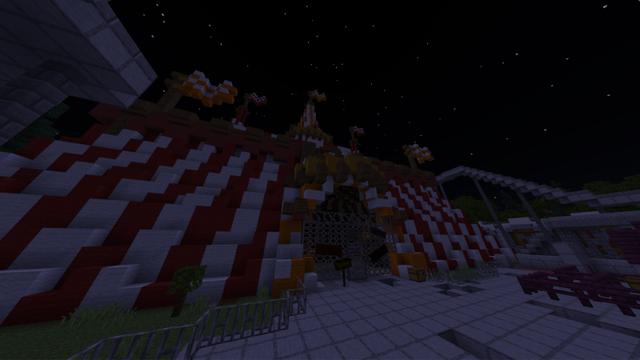 Screenshot of the Minecraft Bedrock Marketplace product The Haunted Funfair created by RareLoot.