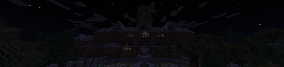 Panorama of the Minecraft Bedrock Marketplace product The Haunted Hospital created by RareLoot.