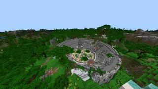 Screenshot of the Minecraft Bedrock Marketplace product The Lost Colosseum created by RareLoot.