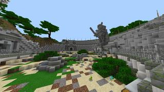 Screenshot of the Minecraft Bedrock Marketplace product The Lost Colosseum created by RareLoot.