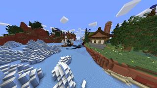 Screenshot of the Minecraft Bedrock Marketplace product The Merchant Estate created by RareLoot.