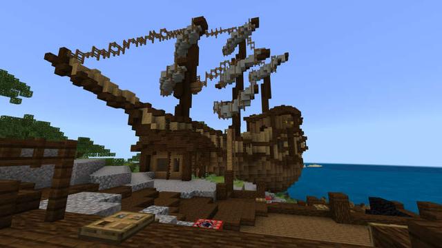 Screenshot of the Minecraft Bedrock Marketplace product The Pirate's Cove created by RareLoot.