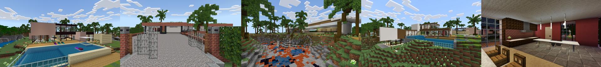 Panorama of the Minecraft Bedrock Marketplace product The Rich Roleplay created by RareLoot.