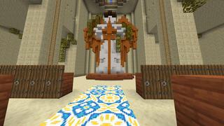 Screenshot of the Minecraft Bedrock Marketplace product The Temple of Sun created by RareLoot.