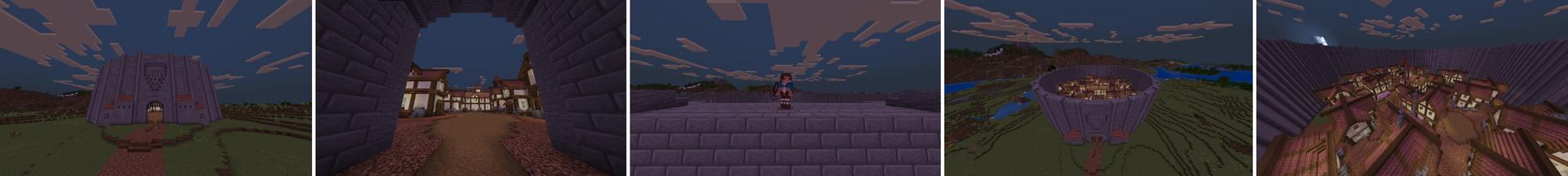Panorama of the Minecraft Bedrock Marketplace product TITANS created by RareLoot.