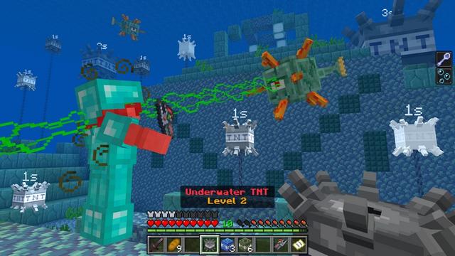 Screenshot of the Minecraft Bedrock Marketplace product TNT created by RareLoot.