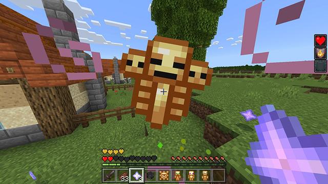 Screenshot of the Minecraft Bedrock Marketplace product TOTEMS++ created by RareLoot.