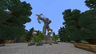 Screenshot of the Minecraft Bedrock Marketplace product Treasure Valley created by RareLoot.