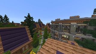 Screenshot of the Minecraft Bedrock Marketplace product Treasure Valley created by RareLoot.