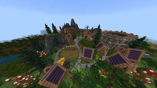 Screenshot of the Minecraft Bedrock Marketplace product Treasure Valley created by RareLoot.