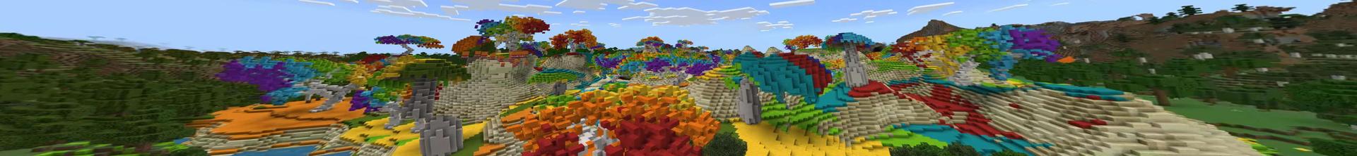 Panorama of the Minecraft Bedrock Marketplace product Troll City created by RareLoot.