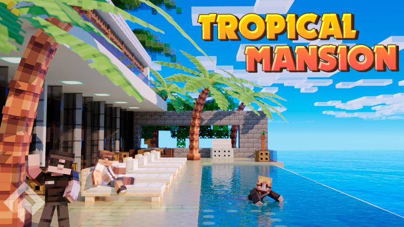 Tropical Mansion by RareLoot | CHUNK - Minecraft Bedrock Marketplace ...
