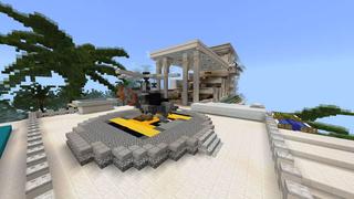 Screenshot of the Minecraft Bedrock Marketplace product Tropical Resort created by RareLoot.