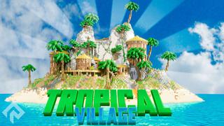 Thumbnail of the Minecraft Bedrock Marketplace product Tropical Village created by RareLoot.