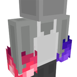 Thumbnail of the Minecraft Bedrock Marketplace product Upside Down Fire Gloves created by RareLoot.