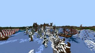 Screenshot of the Minecraft Bedrock Marketplace product Vikings created by RareLoot.