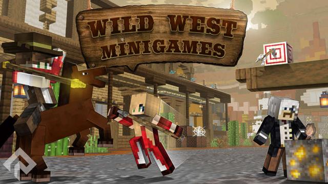 Thumbnail of the Minecraft Bedrock Marketplace product Wild West Minigames created by RareLoot.