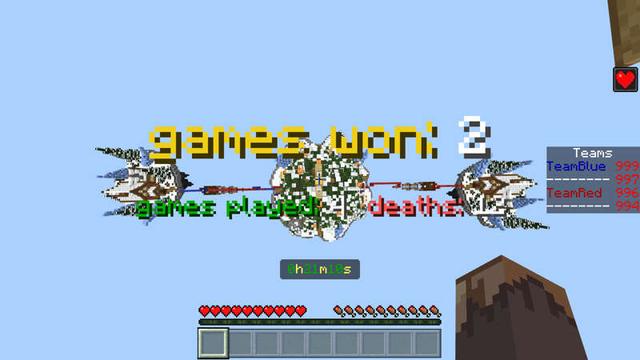 Screenshot of the Minecraft Bedrock Marketplace product Winter Bedwars created by RareLoot.