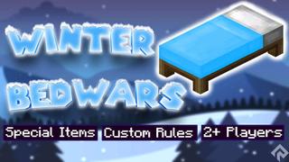 Thumbnail of the Minecraft Bedrock Marketplace product Winter Bedwars created by RareLoot.