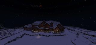 Panorama of the Minecraft Bedrock Marketplace product Winter Holiday Furniture created by RareLoot.
