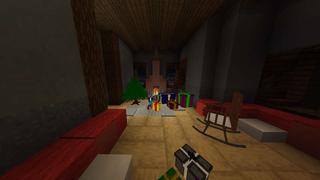 Screenshot of the Minecraft Bedrock Marketplace product Winter Holiday Furniture created by RareLoot.