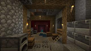Screenshot of the Minecraft Bedrock Marketplace product Winter Secret Home created by RareLoot.