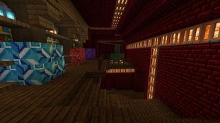 Screenshot of the Minecraft Bedrock Marketplace product Winter Secret Home created by RareLoot.