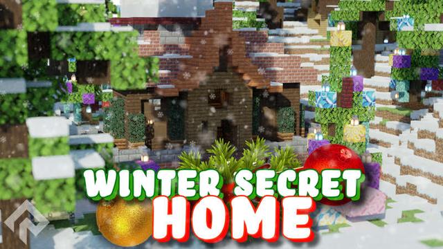 Thumbnail of the Minecraft Bedrock Marketplace product Winter Secret Home created by RareLoot.