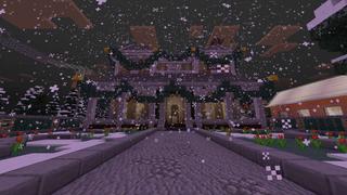 Screenshot of the Minecraft Bedrock Marketplace product Winter Town created by RareLoot.
