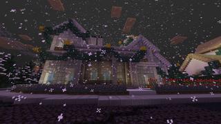 Screenshot of the Minecraft Bedrock Marketplace product Winter Town created by RareLoot.